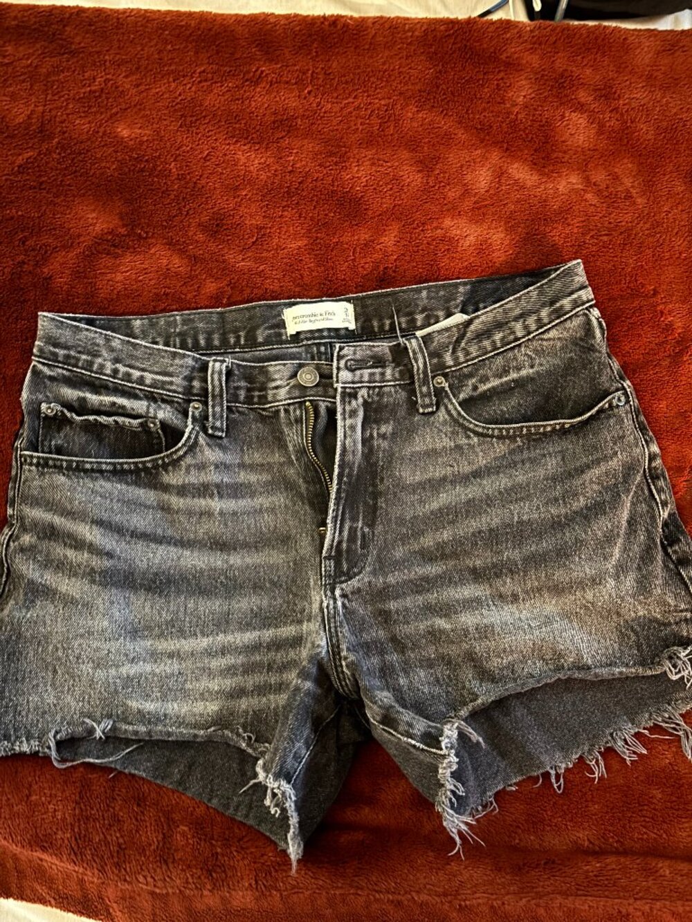A&F Denim Boyfriend Shorts